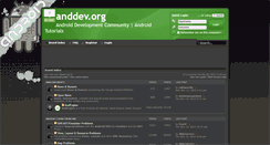 Desktop Screenshot of anddev.org