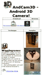 Mobile Screenshot of andcam3d.anddev.org