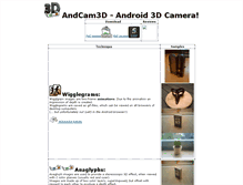 Tablet Screenshot of andcam3d.anddev.org