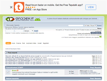 Tablet Screenshot of anddev.it